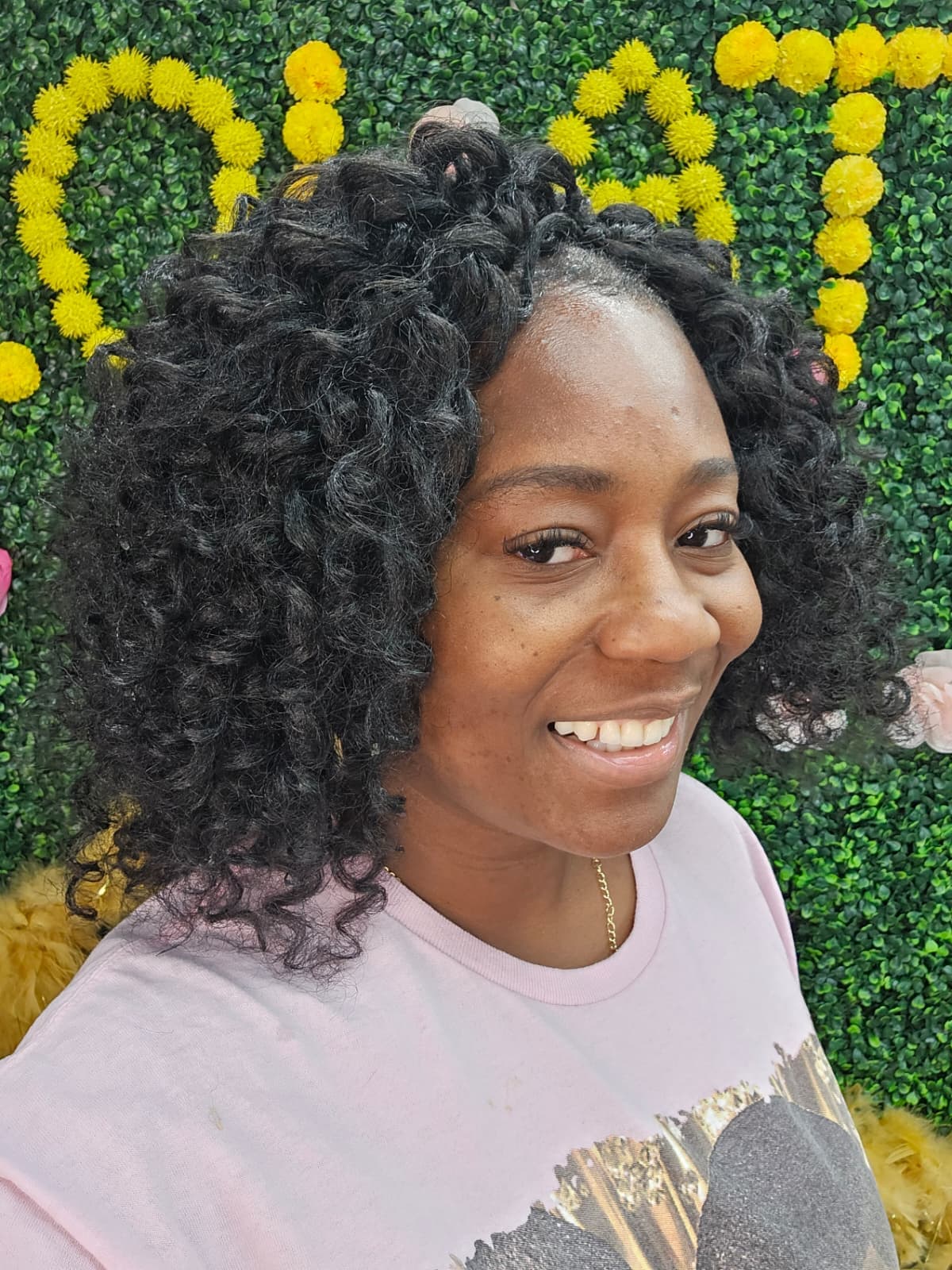Crochet with Curly Hair