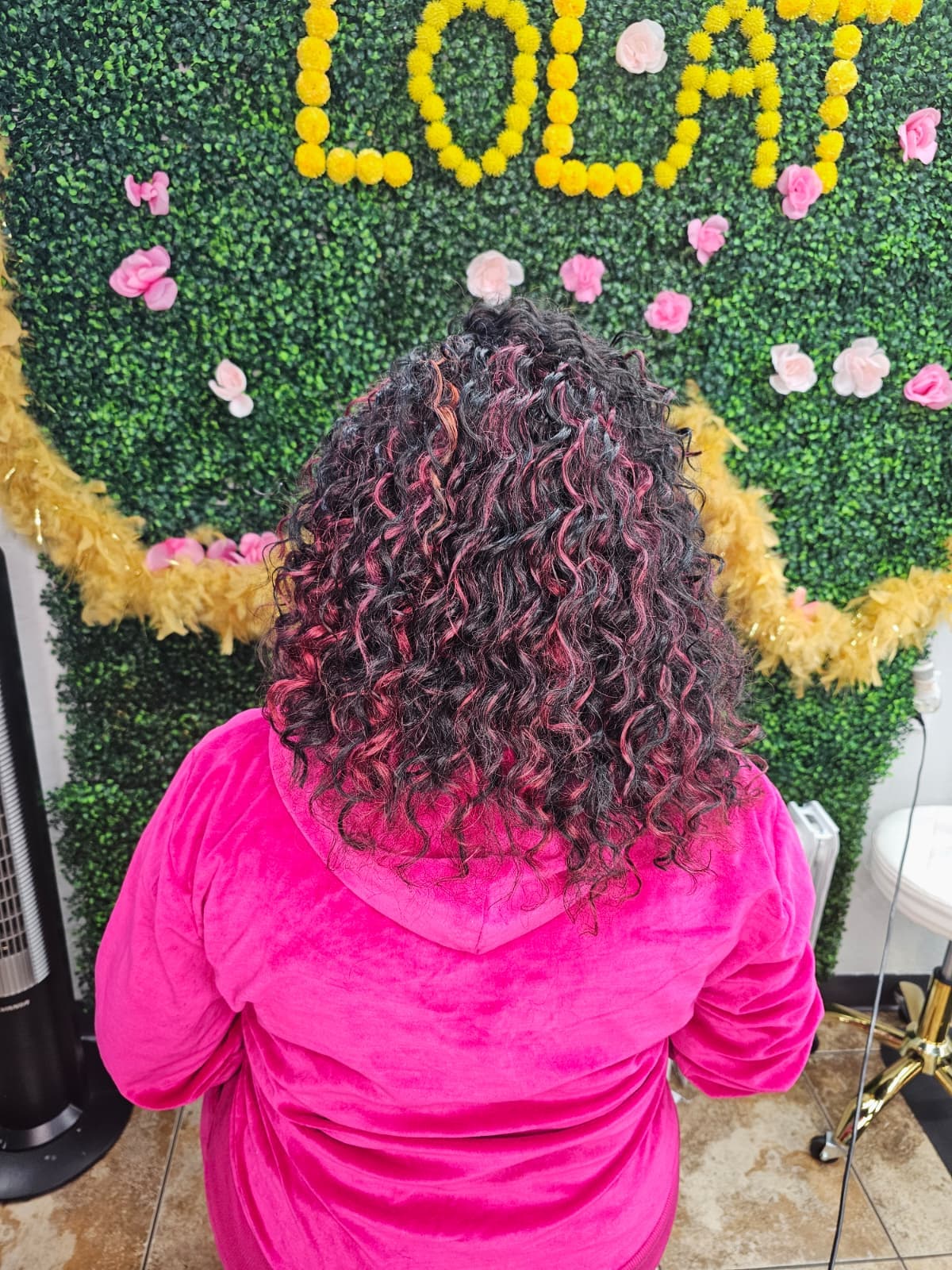 Crochet Curly with Colors
